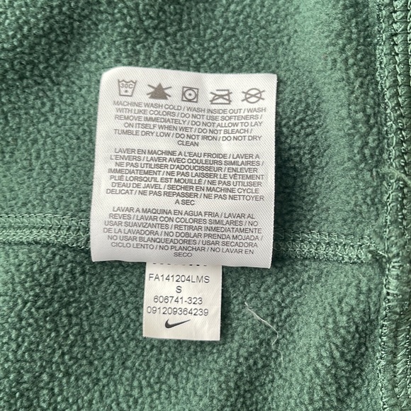 MEN’S NIKE NEW YORK JETS SWEATSHIRT HOODIE XL THERMA-FIT GREEN - Picture 6 of 10